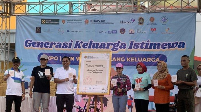 DP3AP2 DI Yogyakarta Luncurkan Buku 'Gema Tiker', Gerakan Bersama Anti Kekerasan