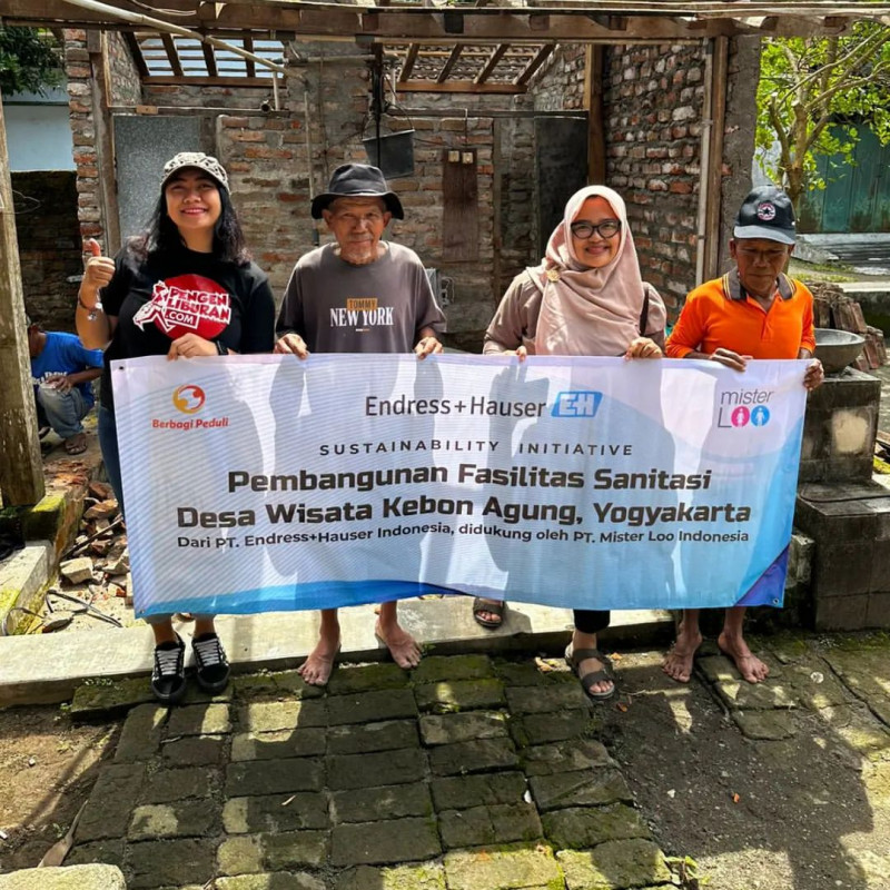 Pembangunan Fasilitas Toilet Umum Untuk Desa Wisata Kebon Agung, Imogiri, Yogyakarta